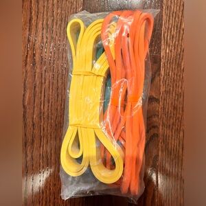 4 Pack- 3 Sizes Resistance Bands